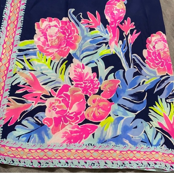 NWT ROSALIA LILLY PULITZER SILK DRESS SZ 16 - Picture 6 of 11